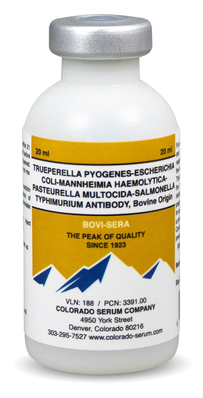 Bovi - Sera Vaccine for Cattle & Sheep - C8B4 - 20 mL Vial - 1