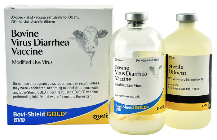 Bovi - Shield Gold BVD Cattle Vaccine - N2FB6 - 50 Dose - 2