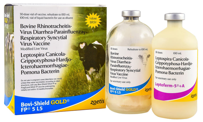 Bovi - Shield Gold FP 5 L5 Cattle Vaccine - N2BN - 50 Dose Vial - 3