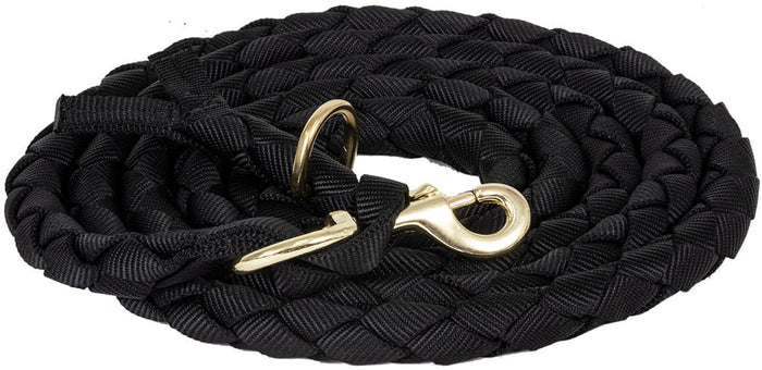 Braided 9' Loping Lead Rope - 1211JU - Black - 3