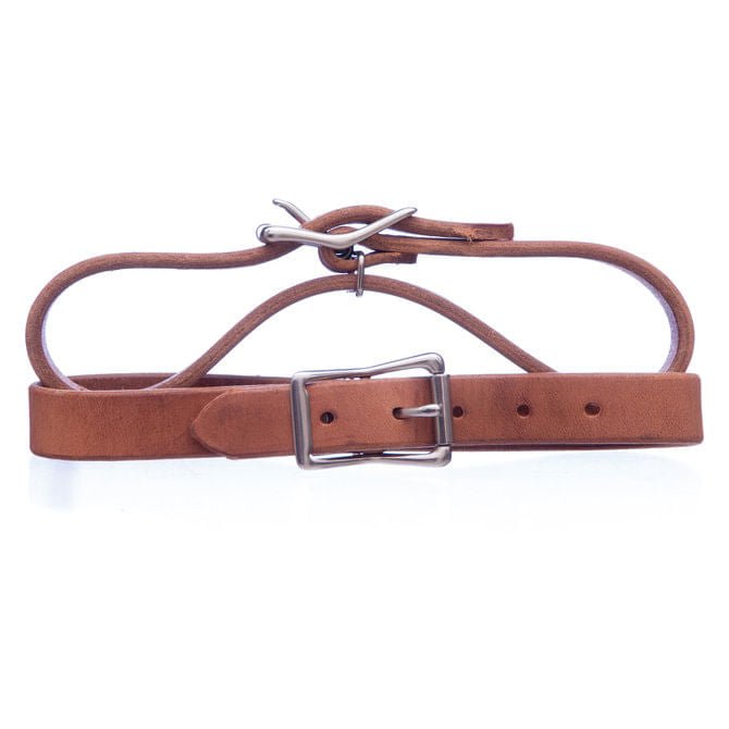 Breast Collar Tugs Replacement Straps - BCLHE - Harness Leather - 3