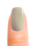 Stickers ongles en gel Brisva Geeli House vert grisé uni