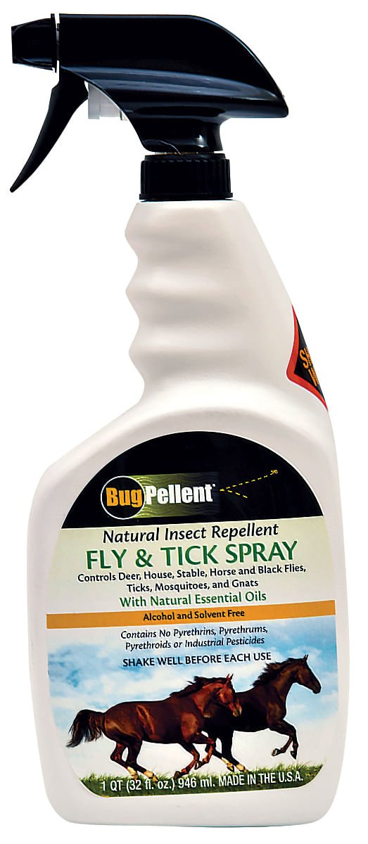 BugPellent Fly & Tick Spray, 32 oz - 5YZM - 1