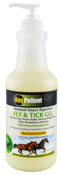 BugPellent Natural Fly & Tick Gel - 5Y1W - 16 oz - 1