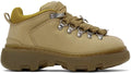 Burberry Leather Trek Boot- Beige