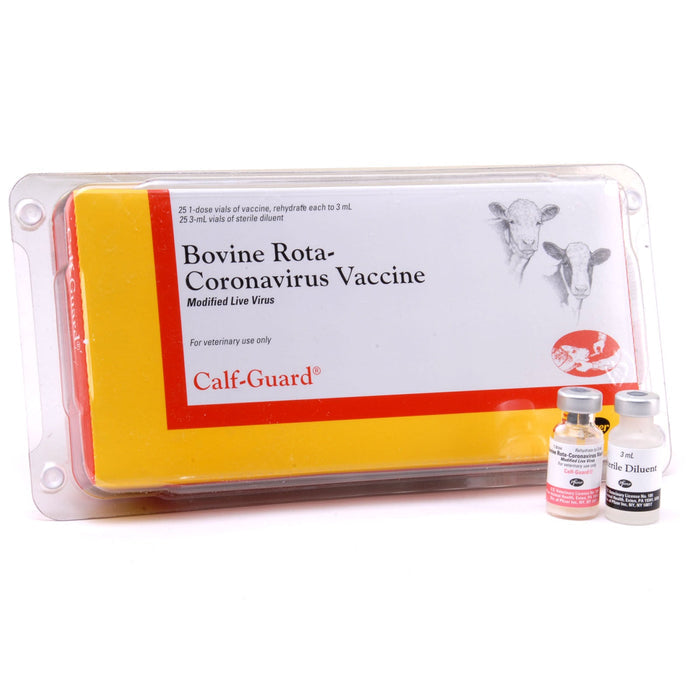 Calf - Guard Cattle Vaccine, Box of 25 Single Dose Vials - N2G2 - 25 Dose - 2