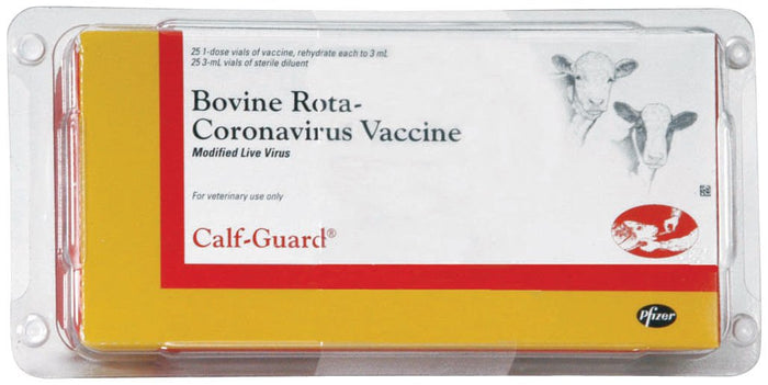 Calf - Guard Cattle Vaccine, Box of 25 Single Dose Vials - N2G2 - 25 Dose - 3