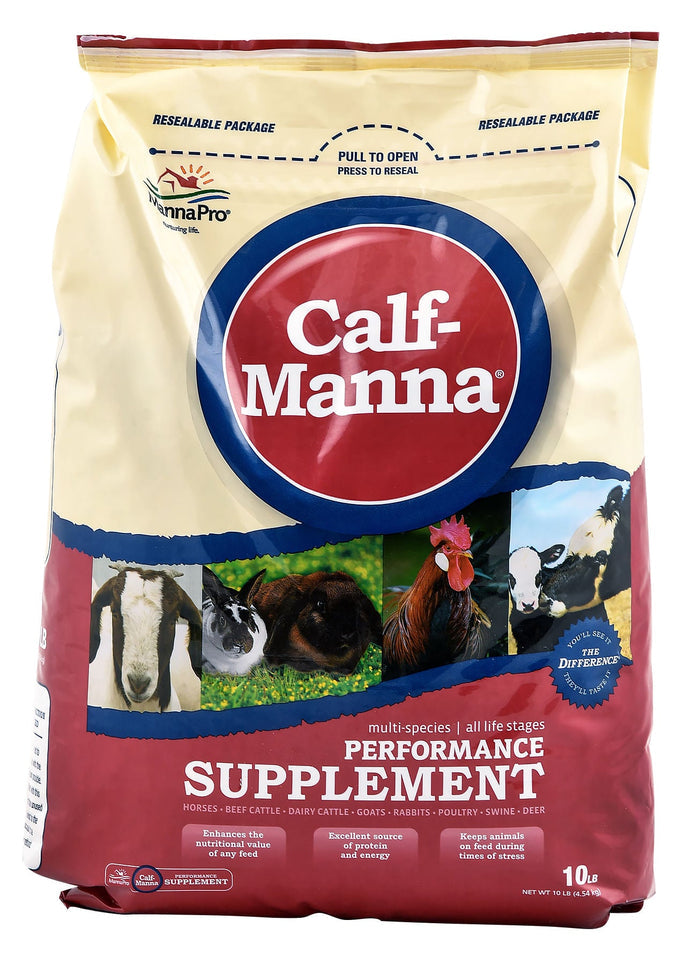 Calf - Manna Multi - Species Performance Supplement - CAC6 - 10 lbs - 1