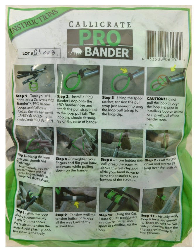 Callicrate PRO Bander Loops - 5PAB - Bag of 25 - 3