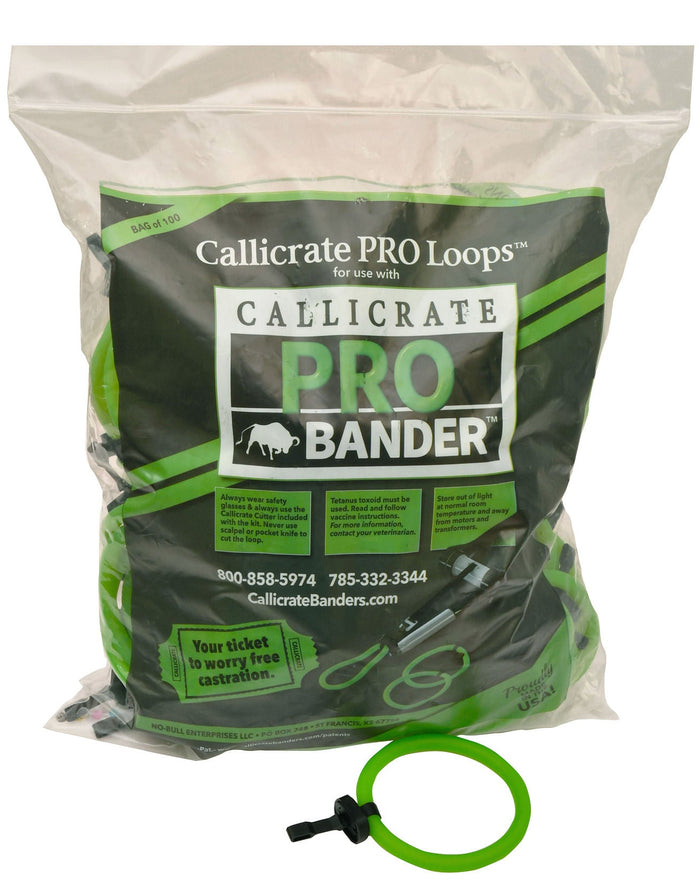 Callicrate PRO Bander Loops - 5PAC - Bag of 100 - 4