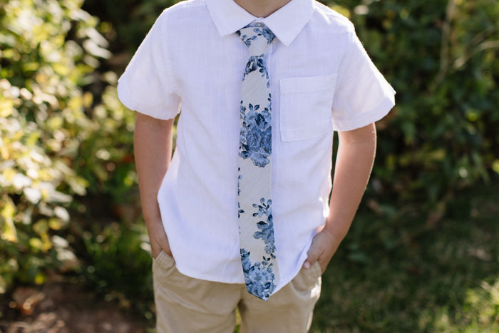 Cape Cod Floral - Boys Tie Boon Ties