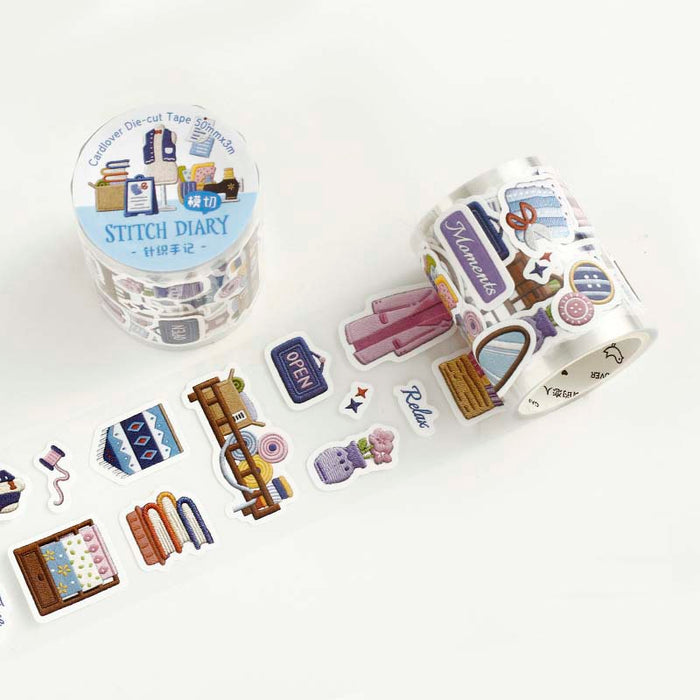 Card Lover | Pegatinas en Rollo Wonder Workshop Stitch Diary