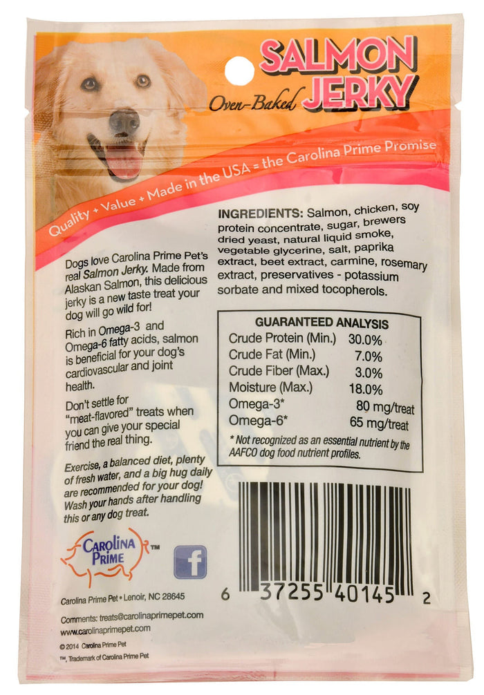 Carolina Prime Oven Baked Salmon Jerky - CAPS3 - 6 oz - 2