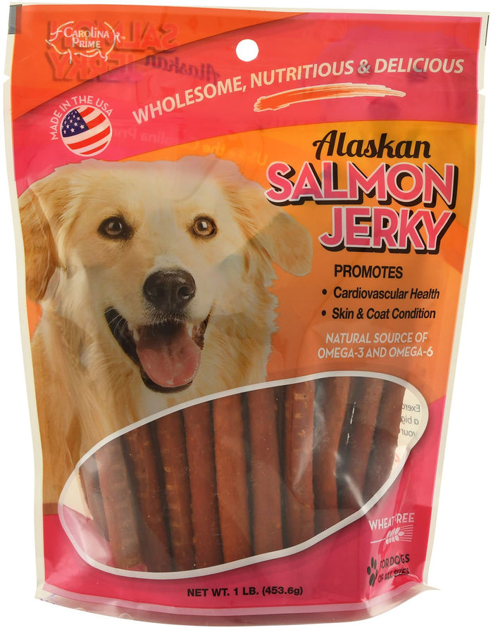 Carolina Prime Oven Baked Salmon Jerky - CAPS4 - 1 lb - 3