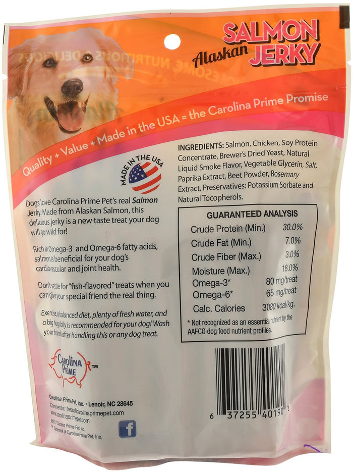 Carolina Prime Oven Baked Salmon Jerky - CAPS4 - 1 lb - 4