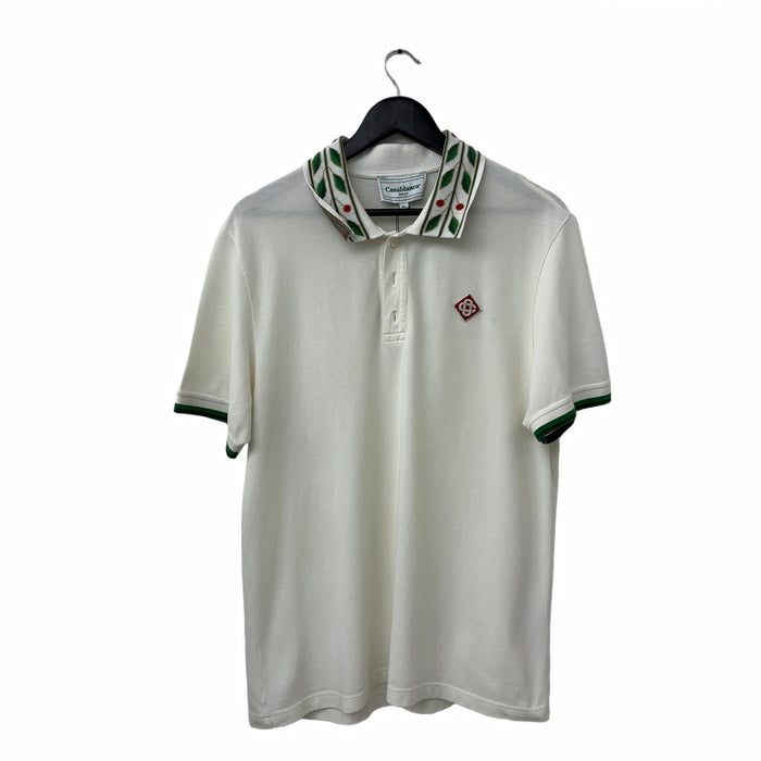 Casablanca Polo Shirt White