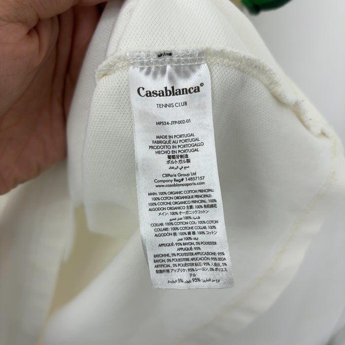 Casablanca Polo Shirt White