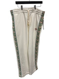 Casablanca Laurel Track Pant White