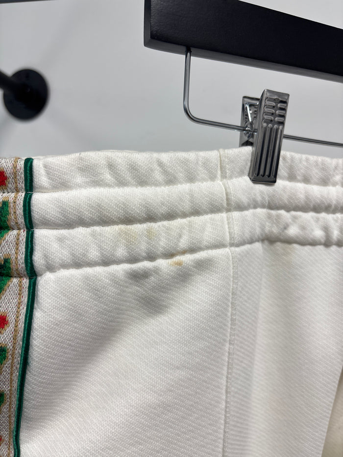 Casablanca Laurel Track Pant White