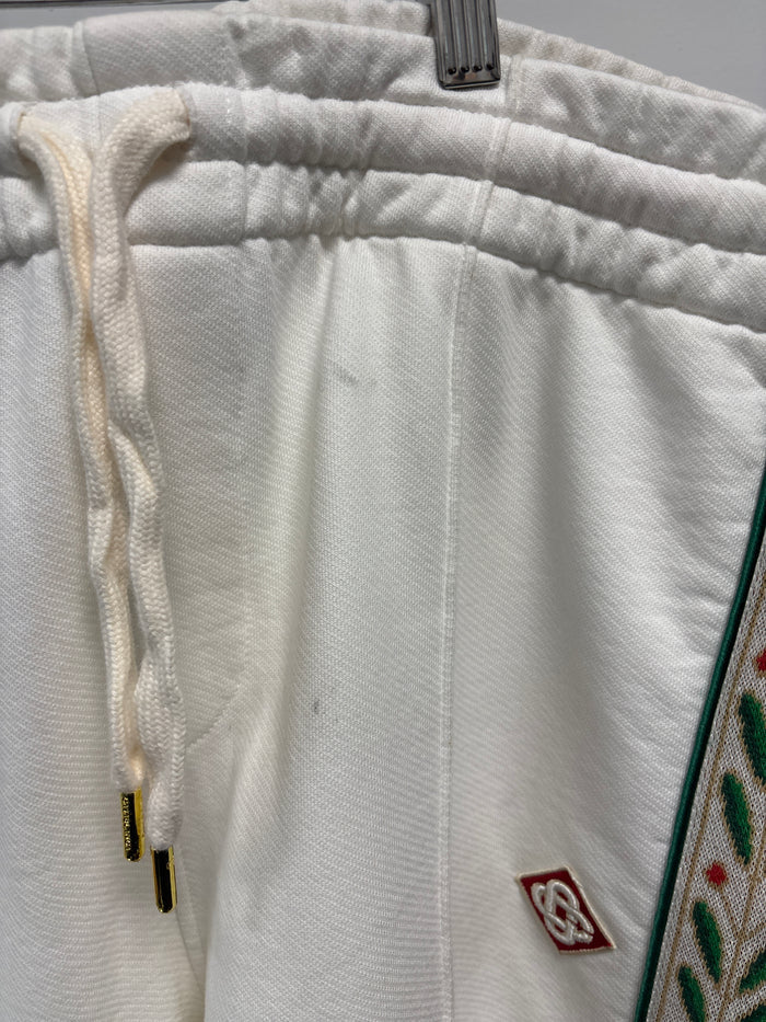 Casablanca Laurel Track Pant White