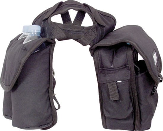 Cashel Medium Horn Bag - QL3B - Black - 3
