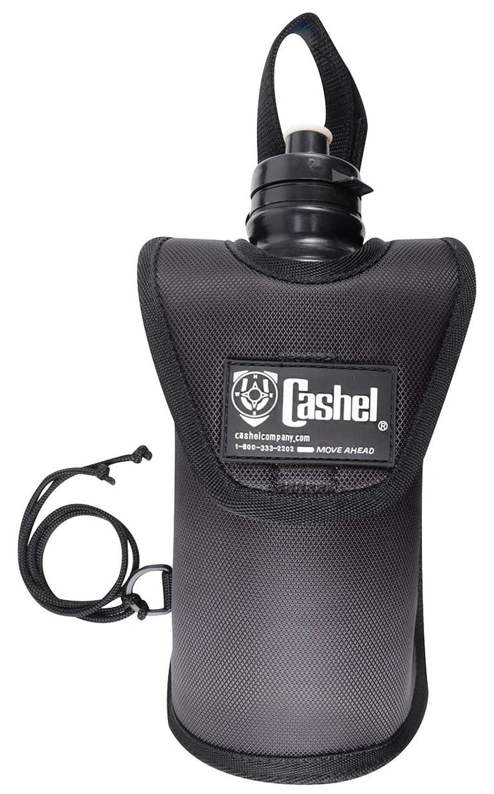 Cashel Nylon Water Bottle Holder - QLRI - Black - 1