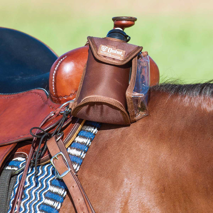 Cashel Nylon Water Bottle Holder - QLRJ - Brown - 5