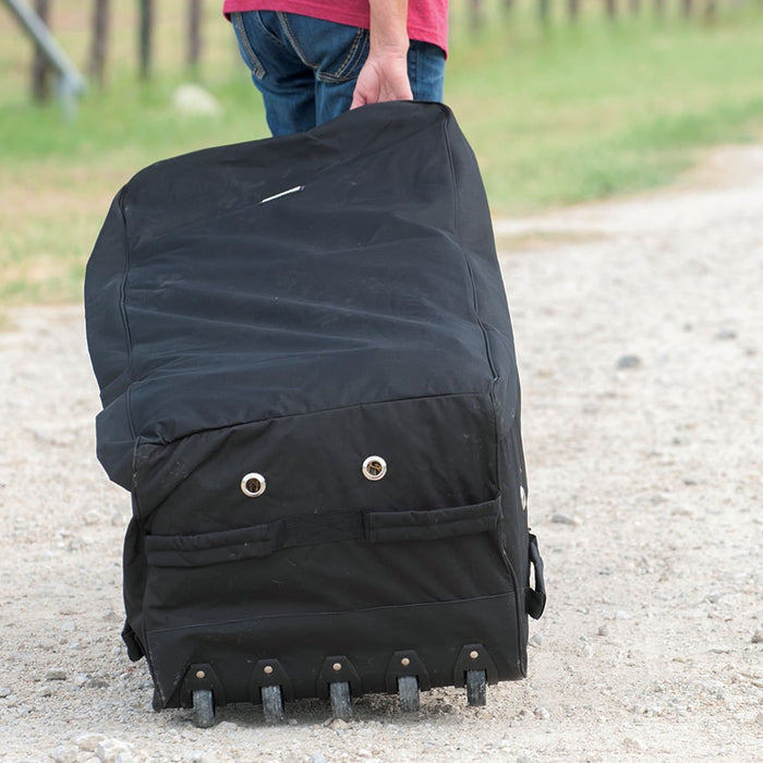 Cashel Rolling Square Bale Bag, Black - QL1BT - Regular - 1