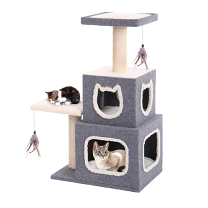 Cat Hideaway & Scratcher - LVS183 - 1