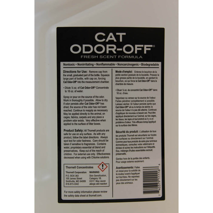 DUPLICATE - 005THL - 11116 - Cat Odor - Off Concentrate, Fresh Scent, 16 oz - 005THL-11116-DUPE - Clear - Fresh clean linen - 16 oz - 3