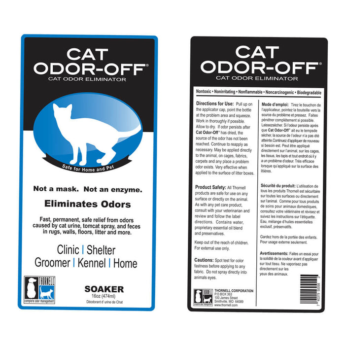 Cat Odor - Off Soaker, 16 oz - 005THL-CO-O - 16 oz - 2