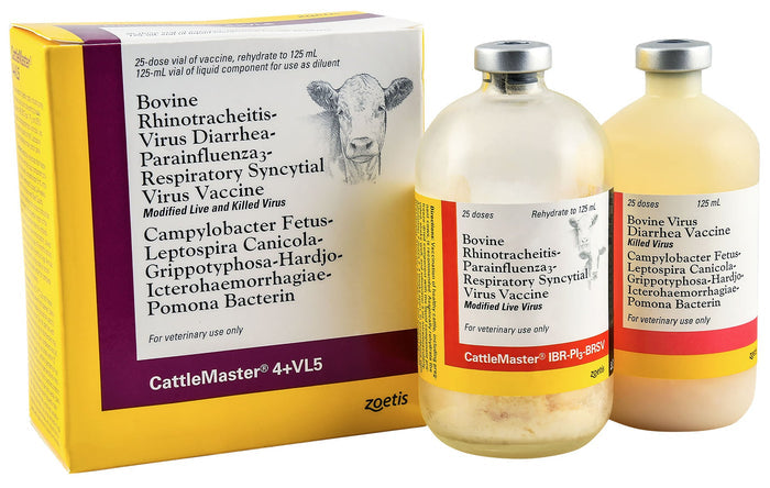 CattleMaster® 4 + VL5 Cattle Vaccine - N2D7 - 25 Dose - 2