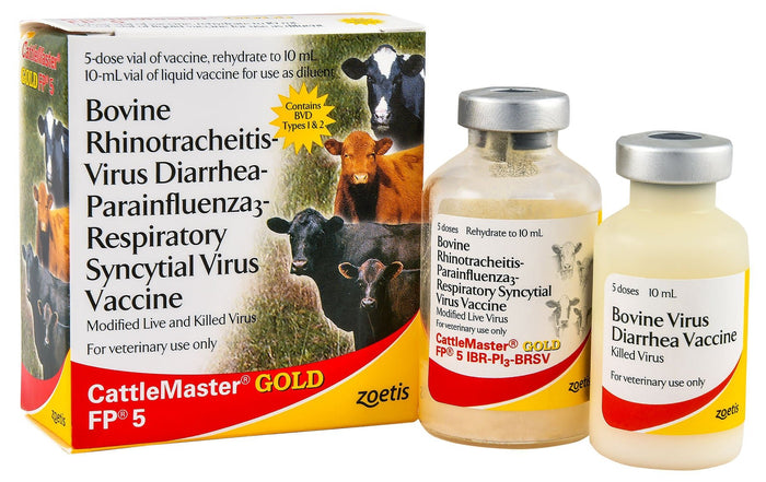 CattleMaster Gold FP 5 Cattle Vaccine - N2CF - 5 Dose Vial - 1