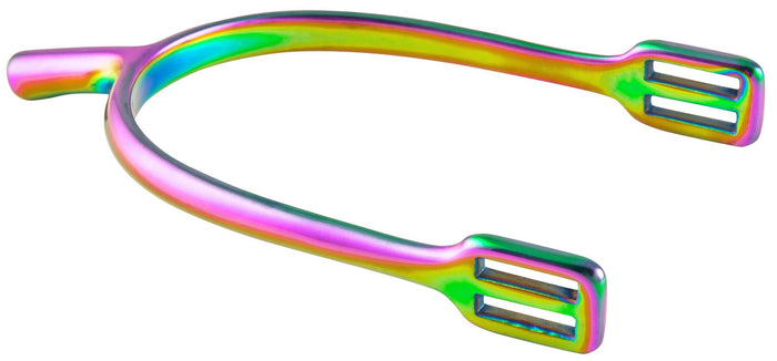 Centaur Titanium Prince of Wales Ladies' Spurs - 5Y1FG - Rainbow - 1