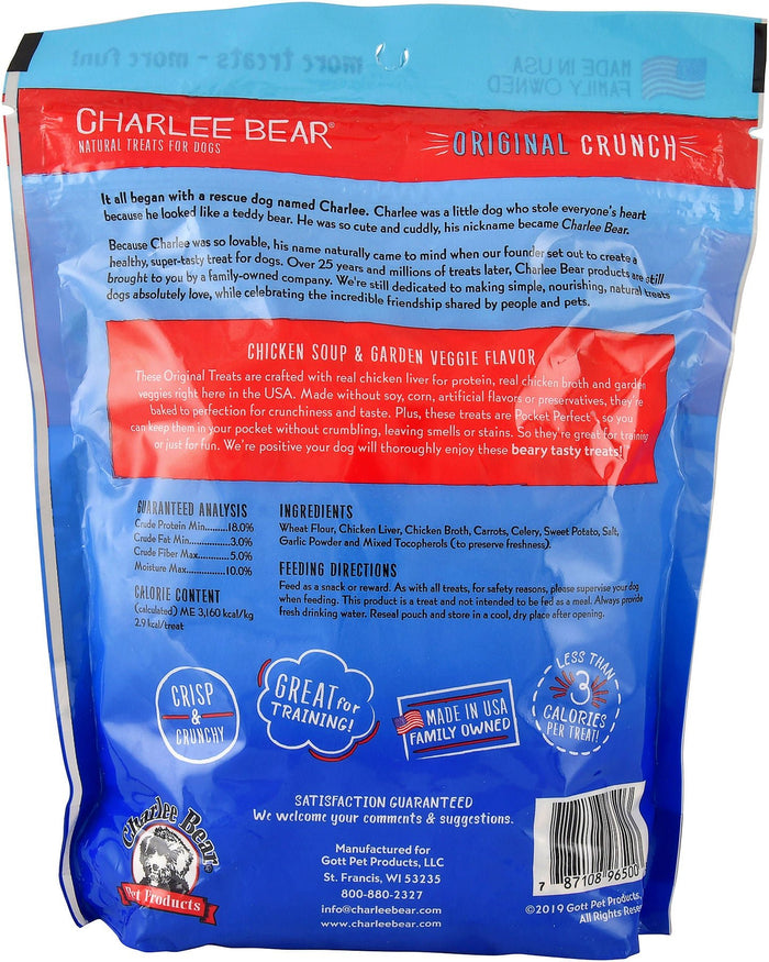 Charlee Bear Dog Treats, 16 oz - 81CK - 8