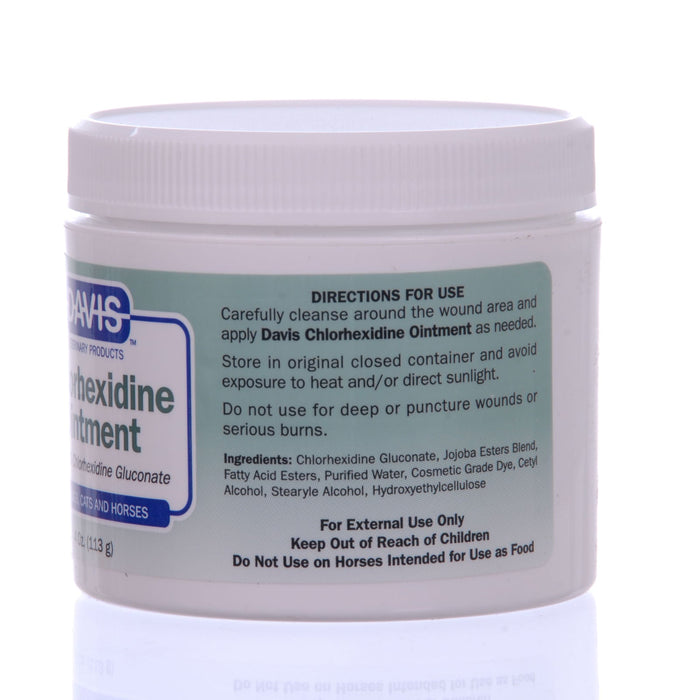 Chlorhexidine Ointment Wound Care for Dogs, Cats, Horses, 4 oz - DAVC6 - 2