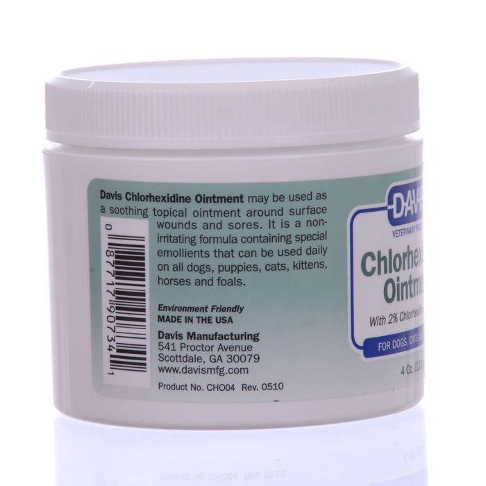 Chlorhexidine Ointment Wound Care for Dogs, Cats, Horses, 4 oz - DAVC6 - 3
