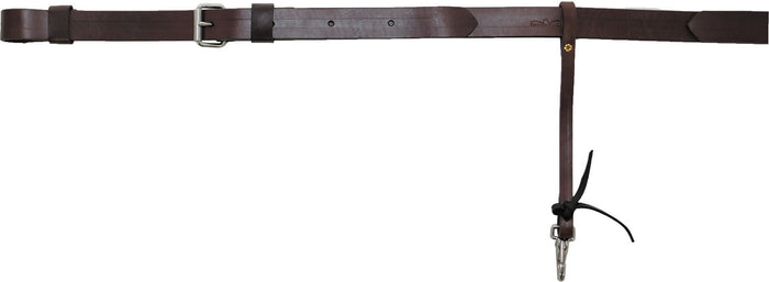 Circle Y 1.5" Smooth Flank Cinch Set with Stainless Steel Hardware - 941C7 - Walnut - 1