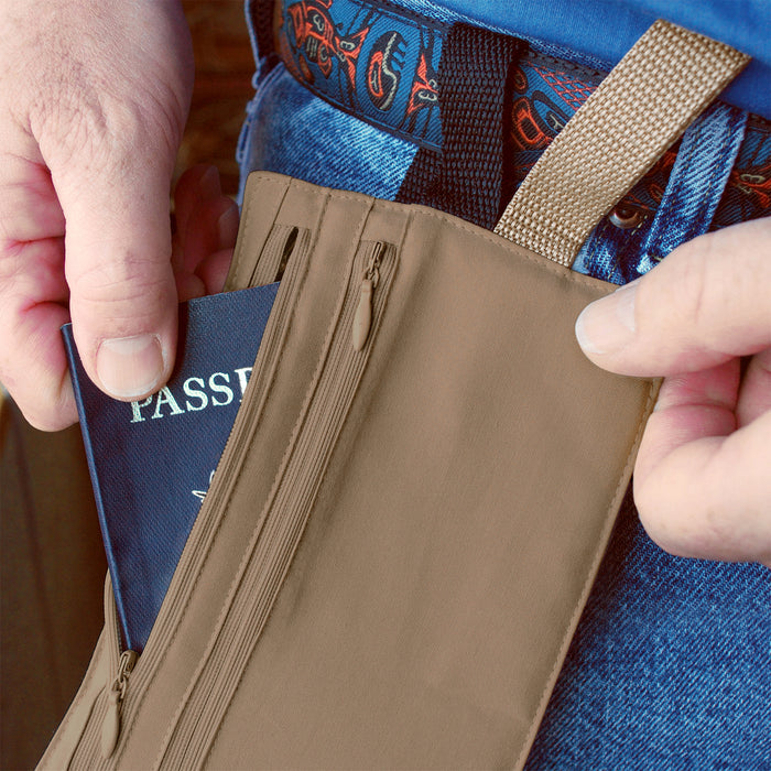 Civita Hidden Pocket - with passport