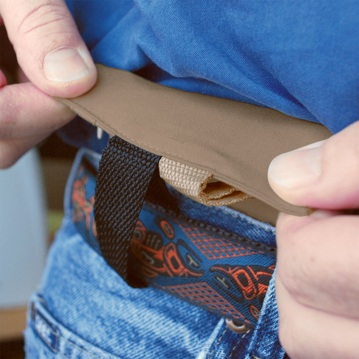 Civita Hidden Pocket - attached to a belt