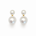 Classic Double Freshwater Pearl Earrings Ellisonyoung.com