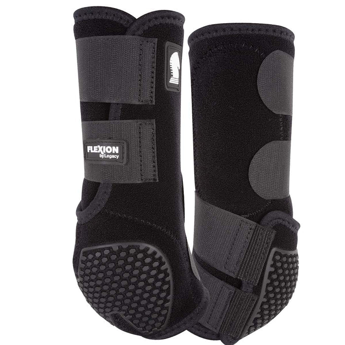 Classic Equine Legacy 2 Flexion Boots, Hinds - CR1K2 - Black - Medium - 3