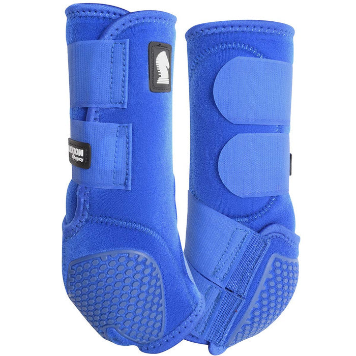 Classic Equine Legacy 2 Flexion Boots, Hinds - CR1K4 - Blue - Small - 4