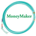 Classic Rope MoneyMaker 3-Strand Team Roping Rope, 3/8" Diameter - CR1XC - XX-Soft - 30 ft Head - Blue - 1