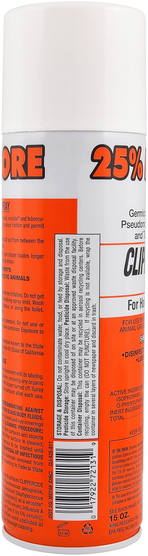 Clippercide, 15 oz - 6XC1 - 3