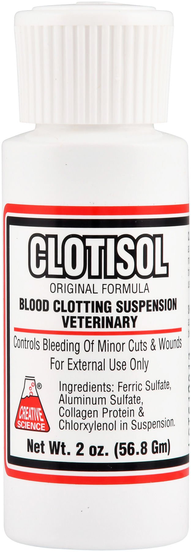 Clotisol Blood Clotting Suspension for Animals, 2 oz - 1036 - 1