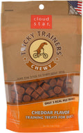 Cloud Star Chewy Tricky Trainers Soft & Chewy Training Treats for Dogs - All - Natural, Low - Calorie - 7CC2 - Cheese - 5 oz - 1