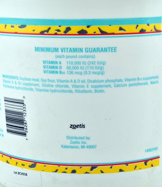 Clovite Conditioner / Vitamin Supplement for All Animals - F7C2 - 5 lbs - 3