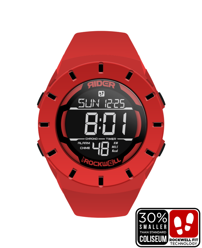Coliseum Fit™ Forum (Red/Black) Watch Rockwell Time