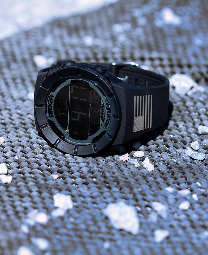 Coliseum Fit™ Freedom Edition (Phantom Black) Watch Rockwell Time